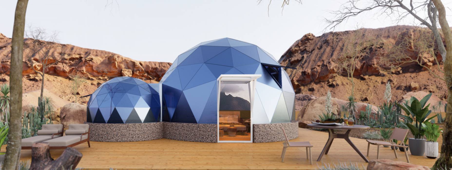 伊犁球形智能光伏玻璃星空房